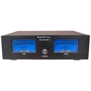 Black MC-210MKII HiFi Power Amplifier with Dual VU Meters High End Music Display - Picture 1 of 3