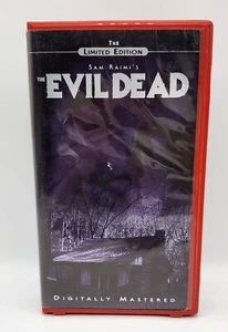 The Evil Dead -Limited Edition VHS 1981 Horror Movie Red Clamshell 02574/35000 - Picture 1 of 4
