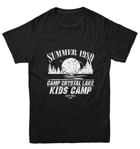 Summer 1980 Camp Crystal Lake Kids Camp - Horror Buff Youth T-Shirt - Picture 1 of 20