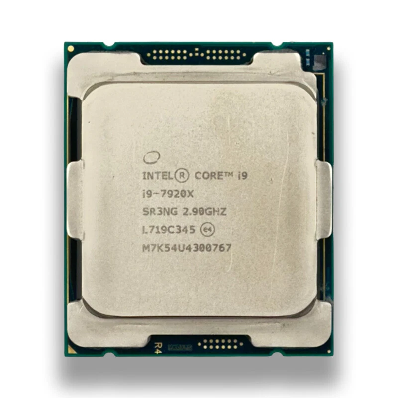 Intel Core X series i9-7920x CPU processor sr3ng 2.90ghz 12-Core 16.5m lga-2066 - Image 1 of 1