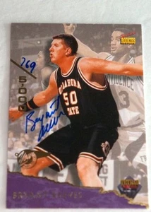 1995 Signature Rookies Bryant Reeves Oklahoma State Cowboys Auto #ed Autogramm - Bild 1 von 1