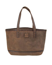 STS Ranchwear Womens Baroness Distressed Brown Leather Tote Bag OS