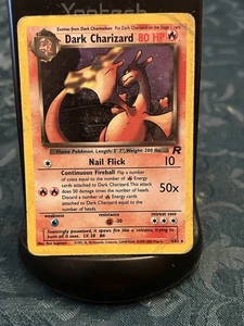 Pokemon TCG Dark Charizard Holo Rare 4/82 Heavy Damage - Picture 1 of 7