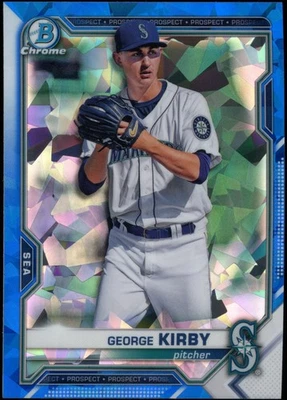 2021 Bowman Sapphire Edition George Kirby BCP-117 - Image 1 of 2