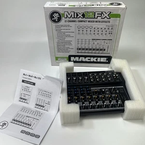 Mackie MIX12FX 12 Channel Compact Mixer - Picture 1 of 13