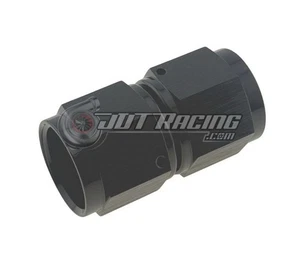 10AN to AN10 Straight Female to Female Swivel Coupler Union Fitting Black CNC - Picture 1 of 4