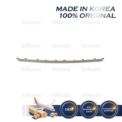 Moldura de parachoques central inferior delantera GENUINA 86565C1800 para HYUNDAI Sonata 18-19 Foto 1 de 4