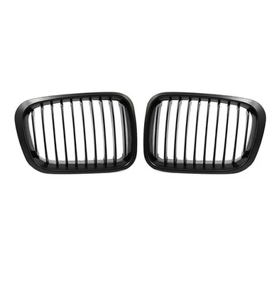 Parrilla delantera negra mate para BMW E46 1999-2002 2D cupé 325Ci 330Ci Foto 1 de 4