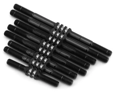 JConcepts RC10 Worlds Fin Titanium Turnbuckle Set (Black) (8) [JCO2229-2] - Image 1 of 2