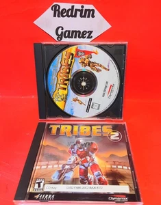 Tribes w/Tribes 2 Windows PC CD-Rom Video Games Sci-Fi - Picture 1 of 3