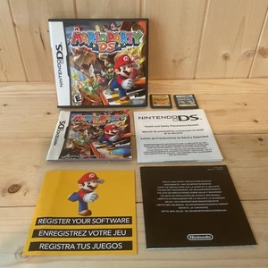 Mario Party DS & New Super Mario Bros Nintendo DS NTSC US 2 Game Bundle - Picture 1 of 12