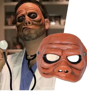 Twilight Zone "Eye Of The Beholder" Pig Face Halloween Cosplay Latex Mask - Picture 1 of 6