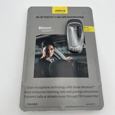 Jabra Cruiser Bluetooth Coche Kit Altavoz 450775 NUEVO Sellado con Adaptador de CA Foto 1 de 2