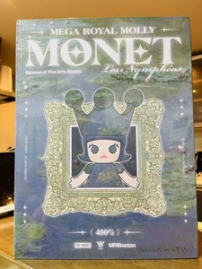 POP MART MEGA Royal Molly 400% Monet-Les Nymphéas sealed - Bild 1 von 7