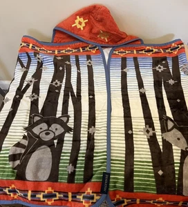 Pendleton Kleinkind Kinder WALDNACHBARN Kapuzenhandtuch. 23”x 48” - Bild 1 von 5