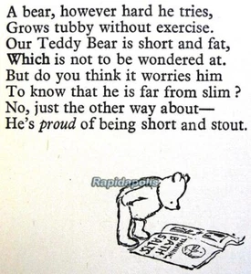 1938 Hardcover British Ed. WHEN WE WERE VERY YOUNG Poems A.A. Milne with DJ - Picture 1 of 11