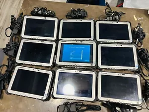 LOT of 10 ToughPad FZ-G1 Mk5 i5-7300U 256GB SSD 8GB Barcode CHARGER included - Picture 1 of 15