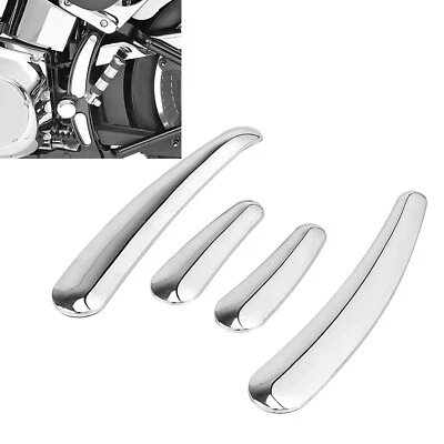 Inserciones de marco de basculante curvo para Harley Cross Bones FLSTSB Softail Deluxe FLSTN Foto 1 de 4