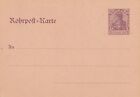 Pocztówka rurowa pocztówka fotograficzna 20 do 50 fenigów Germania nieużywana w doskonałym stanie