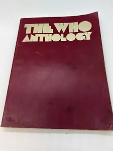 The WHO Anthology Song Book 46 Songs Guitar Piano Vocals 1977 Vintage 11 Albums - Picture 1 of 11