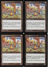MTG: HORRIBLE HORDES Mirage UNCOMMON; played, Excellent condition x4