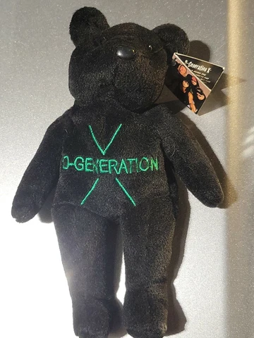 WWF ATTITUDE BEARS ~ D-GENERATION X ~ NEW W/ TAGS ~ 1999 TITAN SPORTS WWE PLUSH Cover