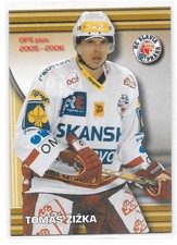 2005-06 Czech OFS #TE17 Tomas Zizka HC Slavia Praha, HC Zlin, LA Kings
