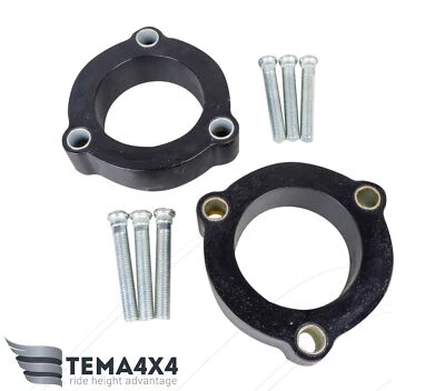 Front strut spacers 30mm for Toyota 4Runner FJ Cruiser Hilux Innova Fortuner — 第 1/4 张图片