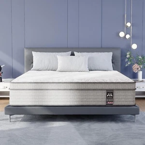 10" 12" 14" Gel Memory Foam Mattress Twin Full Queen King Pocket Spring in a Box - Picture 1 of 42
