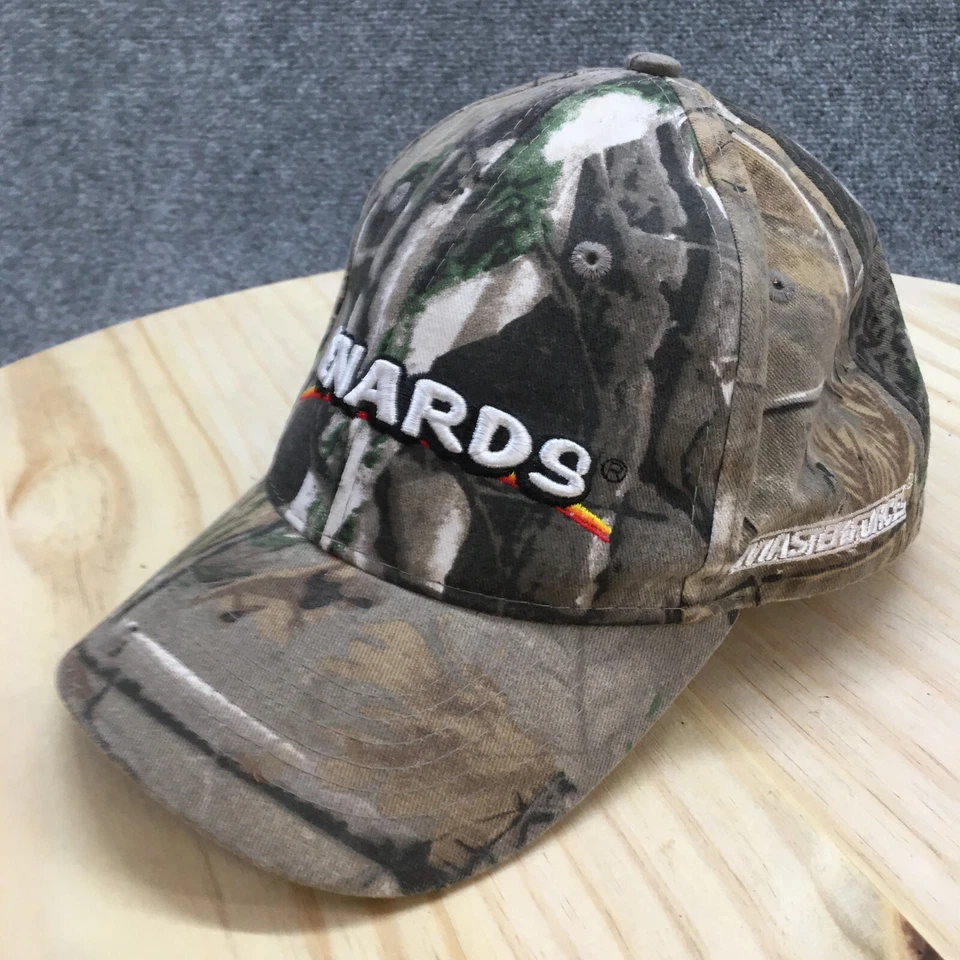 Menards Camoflauge Baseball Cap Hat Mens One Size Brown Cotton Adjustable - Image 1 of 4
