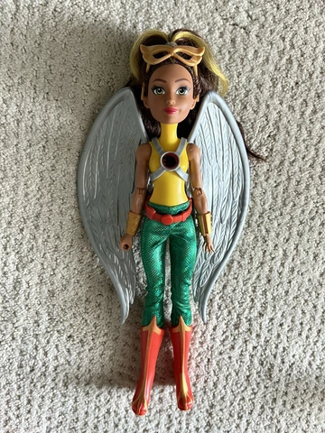 Dc superhero girls Hawkgirl Doll, Missing Chunk Of Hair Cover