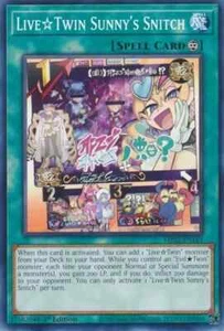 MP22-EN161 Live☆Twin Sunny's Snitch Común 1ª Edición YuGiOh - Imagen 1 de 2