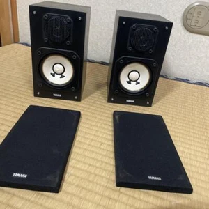YAMAHA NS-10MM Mini Studio Monitor Speaker Pair Black Operation Confirmed - Picture 1 of 7