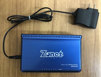 Zonet ZFS3018P 8-Port Switch - Image 1 of 4