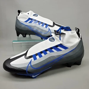 Nike Vapor Edge Pro 360 Football Cleats Black Blue White Men's Size 13 - Picture 1 of 14