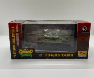 Platinum Collectable WWII Ground Armor T34/85 Die-cast Tank - Picture 1 of 5