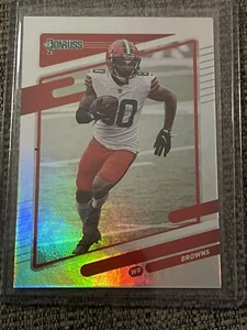 2021 Donruss Jarvis Landry Silber no name - Bild 1 von 2