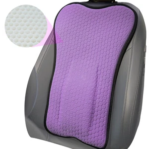 Breathable Gel Lumbar Support Cushion for Car Home Office Seat Back Chair Pillow - Picture 1 of 10