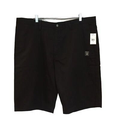 Volcom Men's VMONTY Black 38 Corpo Class Shorts Modern Fit 11" Inseam - Image 1 of 4