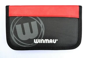 WINMAU URBAN SLIM DARTS CASE HOLDS 2 SETS OF DARTS RED - Picture 1 of 3