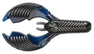 YUM Craw Chunk 3 1/4" - Black Blue Shadow - Picture 1 of 1
