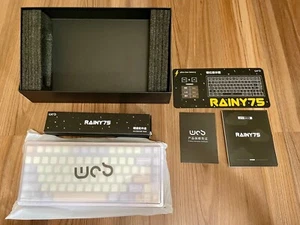 Wobkey Rainy75 Pro Electro Purple Custom Mechanical Keyboard - Afbeelding 1 van 4