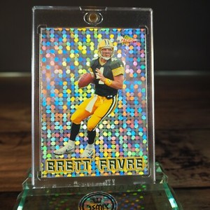 1993 Pacific Brett Favre SILVER PRISM CIRCULAR card #5 of 20