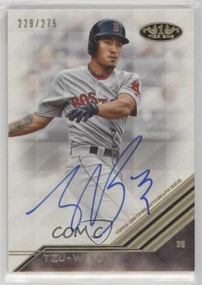 2018 Topps Tier One Break Out Auto /275 Tzu-Wei Lin #BA-TWL Auto - Image 1 of 2