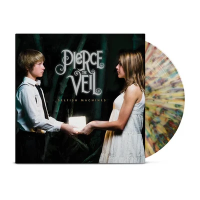 Pierce The Veil Selfish Machines Rainbow Splatter Vinyl LP /1000 NEW - Image 1 of 2