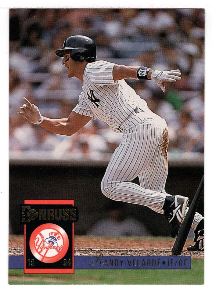 Randy Velarde - New York Yankees - (Baseball Card) 1994 Donruss # 439 Mint - Image 1 of 1