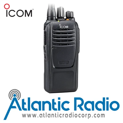 Icom F1000 Portable Two-Way Radio - VHF (136-174MHz) Durable Handheld (IP67) - Image 1 of 3