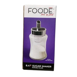 Foode - Agitador de azúcar vidrio duradero 8,4 oz - Imagen 1 de 2
