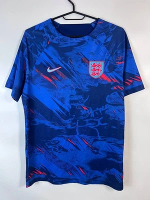 ENGLAND TEAM 2022/2023 FOOTBALL  JERSEY TRAINING NIKE DM9547-492 SIZE M - Image 1 of 4