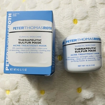 Peter Thomas Roth Therapeutic Sulfur Mask Acne Treatment Mask 5 fl oz NEW IN BOX - Image 1 of 4